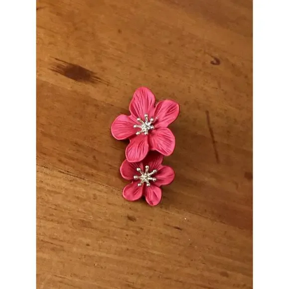 Statement Post Back Dangle Earrings Lot Colorful Boho Western Fringe Floral - Picture 13 of 16